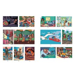 Disney paint by numbers - Lilo og Stitch