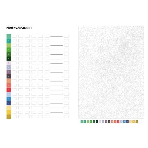 Paint-by-Numbers - Travels Around the World: Color the Numbers and Discover the Image