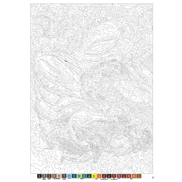 Paint-by-Numbers - Fantasy Worlds