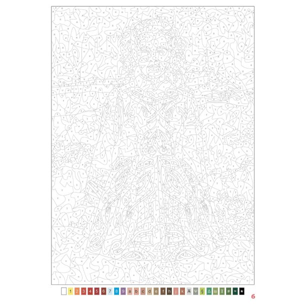 Paint-by-Numbers - Costumes of the World