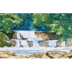 Watercolor Mixing Deck: Landscapes