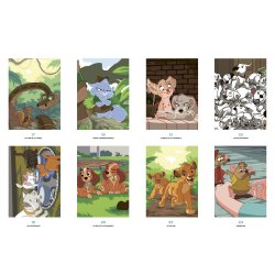 Disney Paint-by-Number - Small Creatures