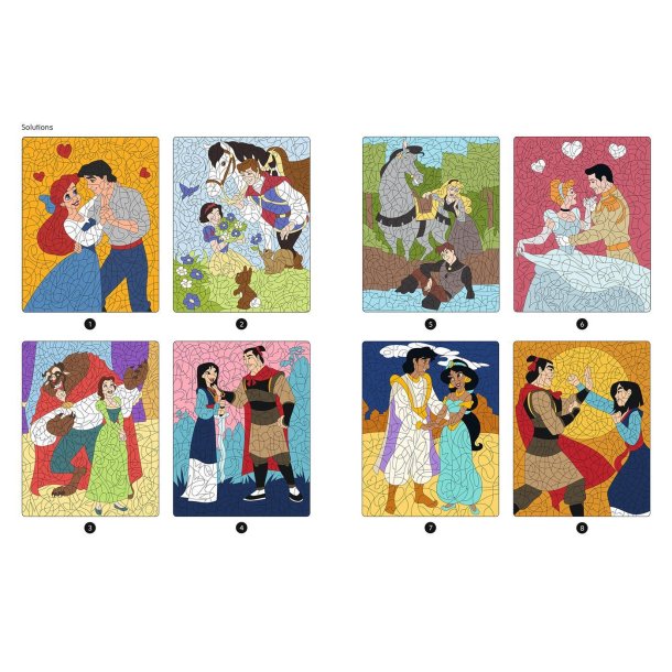 Disney Paint By Numbers, Junior - Disney Princesses