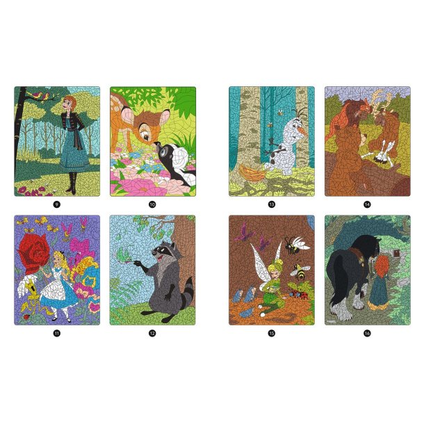 Disney Paint By Numbers, Junior - The Forest