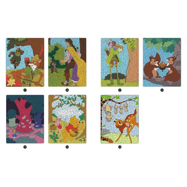  Disney Paint By Numbers, Junior - The Forest
