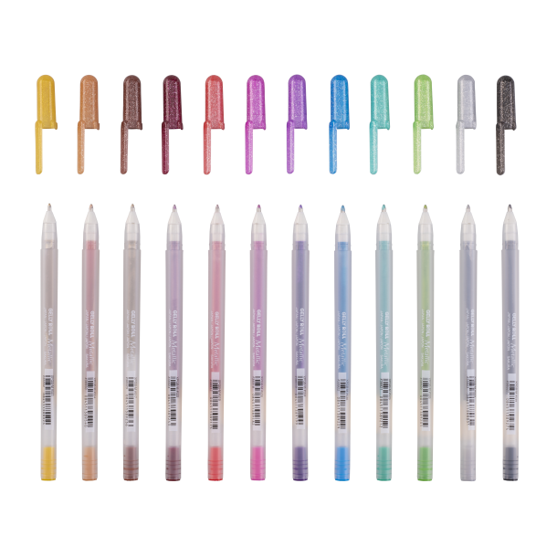 Gelly Roll 12-Pak - Metallic Shiny