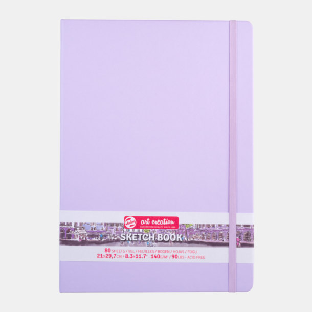 Hardcover Sketchbook - Pastel Violet