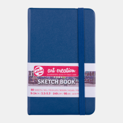 Hardcover Sketchbook - Navy Blue