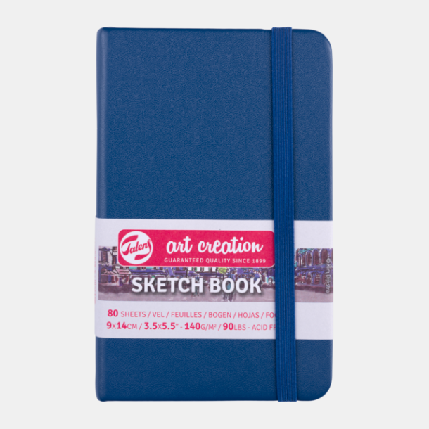 Hardcover Sketchbook - Navy Blue