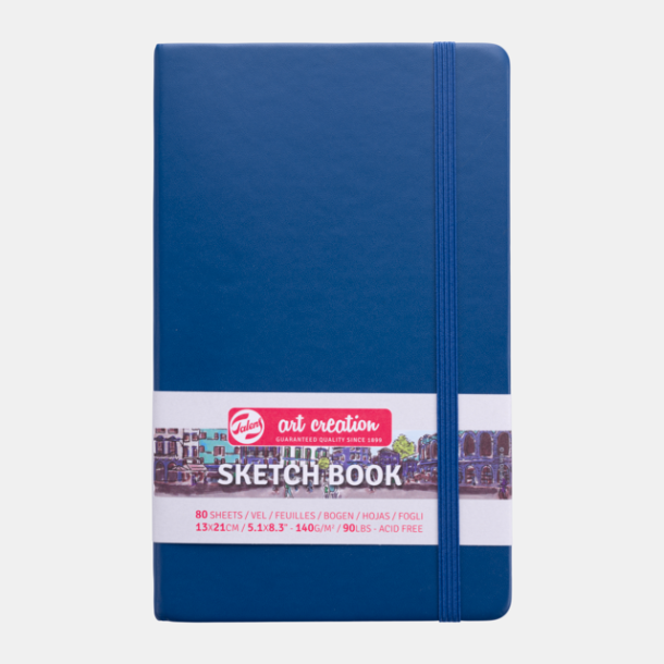 Hardcover Sketchbook - Navy Blue