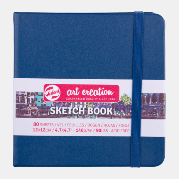 Hardcover Sketchbook - Navy Blue