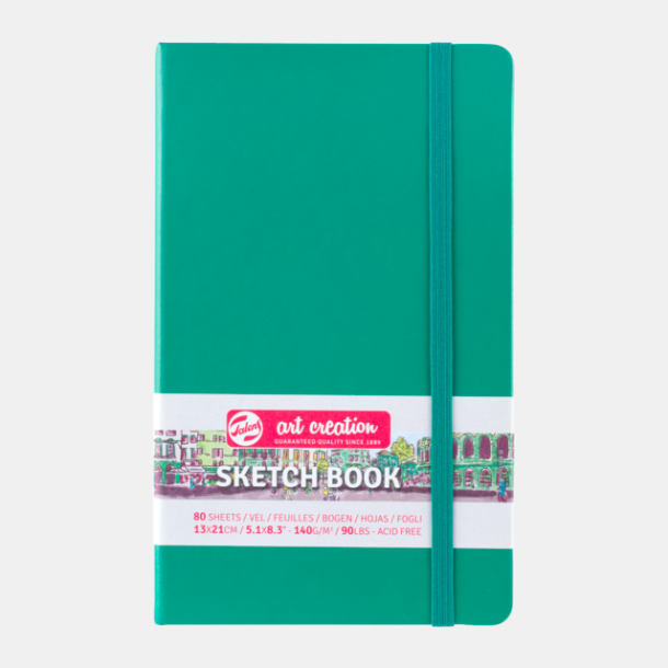 Hardcover Sketchbook - Forest Green