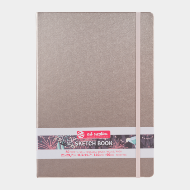 Hardcover Sketchbook - Pink Champagne