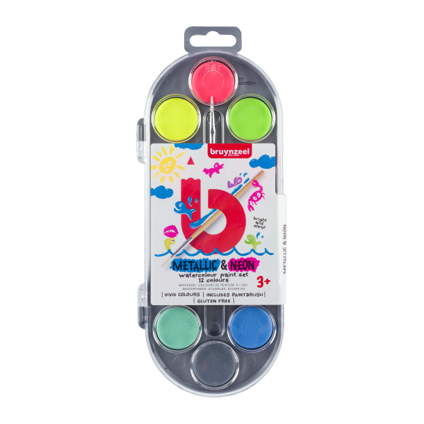 Akvarelst - Metallic &amp; Neon