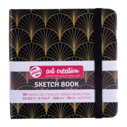 Hardcover Sketchbook - Art Deco