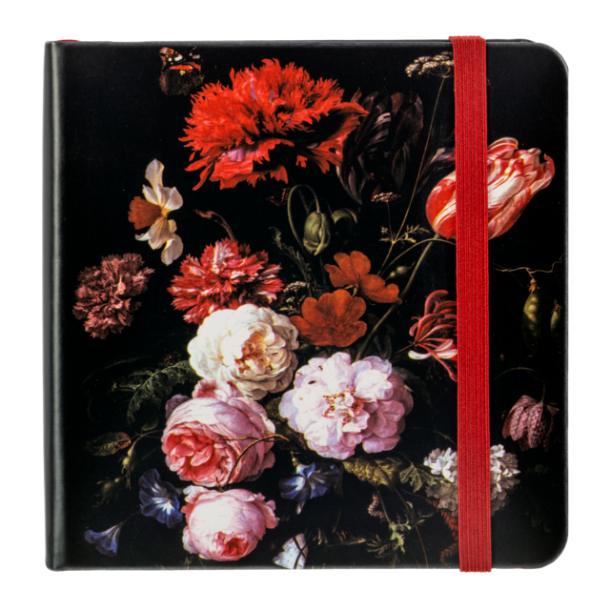 Hardcover Sketchbook - Still Life with Flowers in a Glass Vase