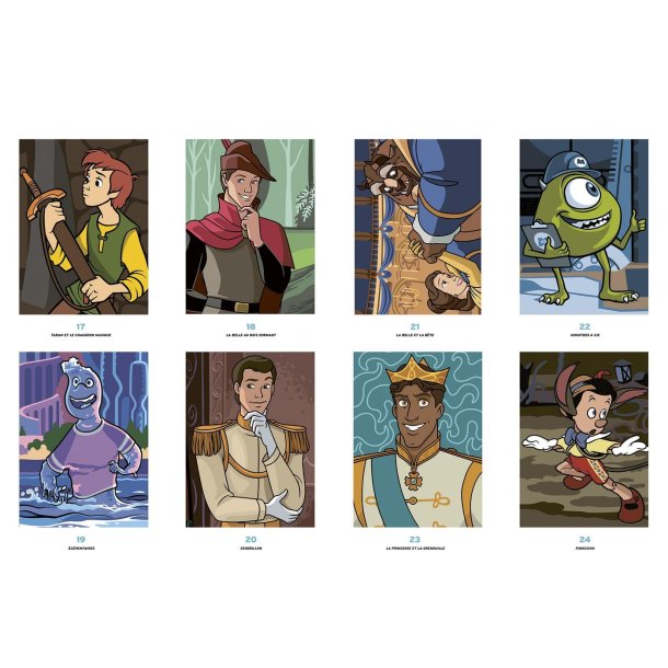 Disney Paint-by-Number - Princes &amp; Heros