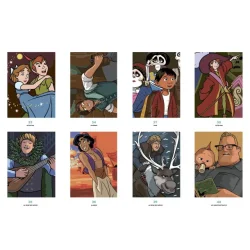 Disney Paint-by-Number - prinsesser og prinser - 48 stk. Akryltusch Pakke