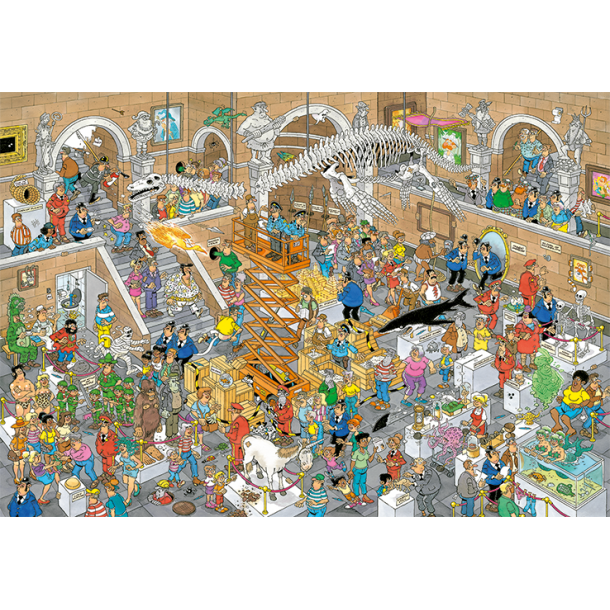 Puslespil af JVH "Gallery of Curiosities" 3000 Brikker