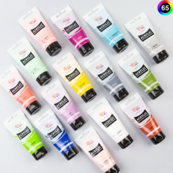 Rosa Akrylmaling 75ml.