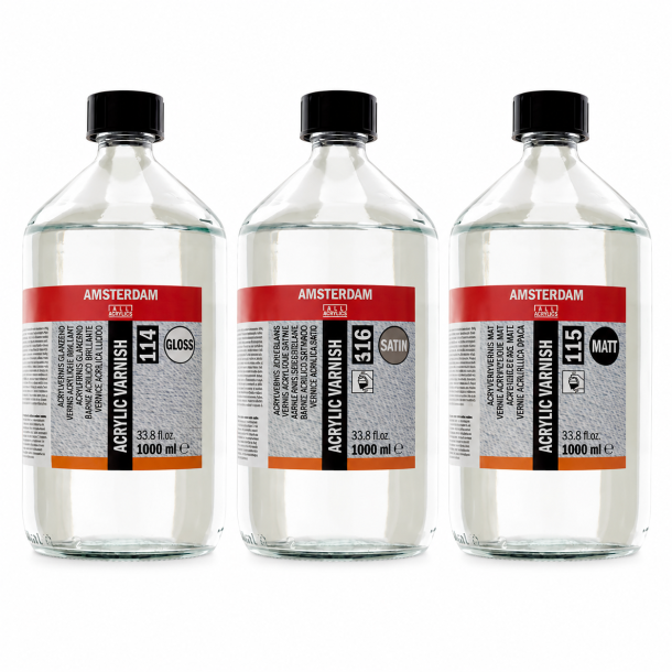 Amsterdam Varnish til Malerier,1000 ml