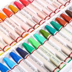 Mobee Farvede Oliepasteller - 36-Pak