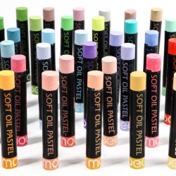 Mobee Blde Oliepasteller, Pastelfarver - 36+2-Pak 