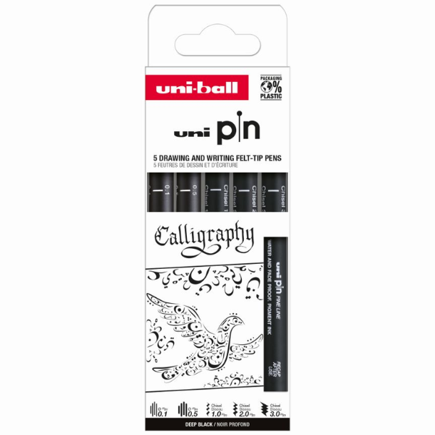 Uni pin st - Calligraphy