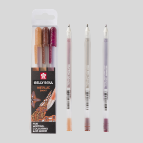 Gelly Roll Metallic 3-Pak - Nature