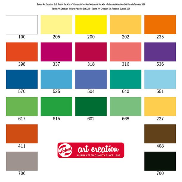 Talens Softpastel 24-pak