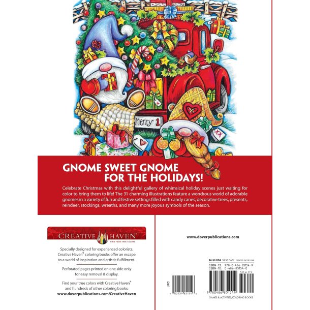 Christmas Gnomes - Coloring Book