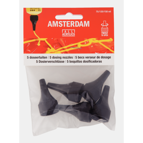 Amsterdam Dosing Nozzles, 5-Pak