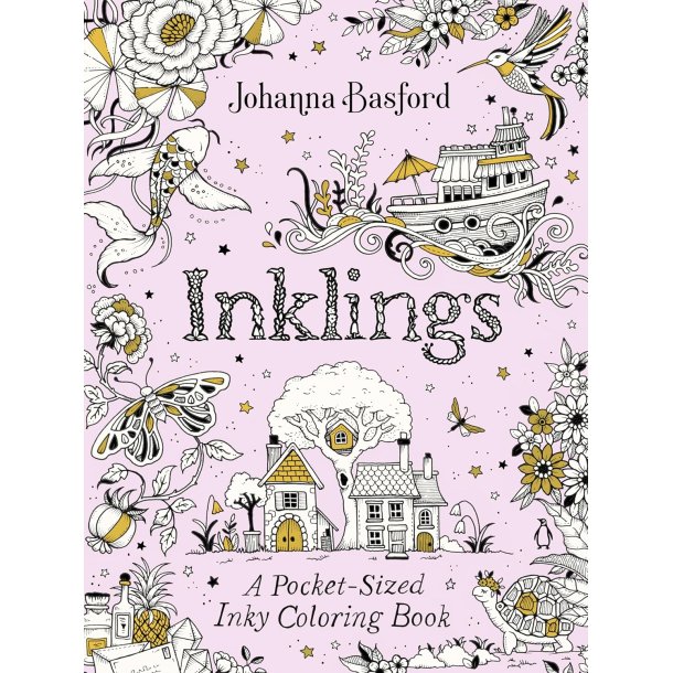 Johanna Basford Malebog - Inklings