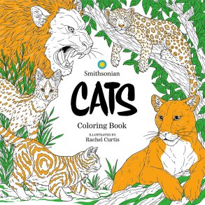  Cats: A Smithsonian Coloring Book