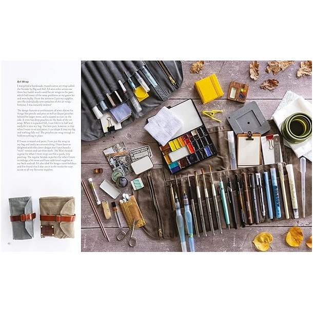 The Big Book of Tiny Painting: An Artist's Guide to Tiny Painting Outside in Ink and Watercolour