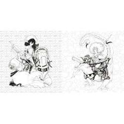 Pop Manga Myths and Monsters Coloring Book