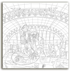 The Official Megadeth Colouring Book