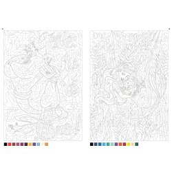 Disney Paint-by-Numbers - Mystery Messages