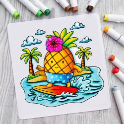 Cozy Foodie - Sd og Hyggelig Malebog