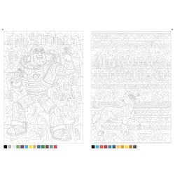 Disney Paint-by-Numbers - Mystery Messages