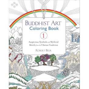 Buddhist Art Coloring Book 1