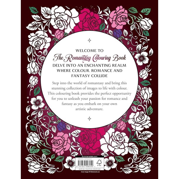 The Romantasy Colouring Book