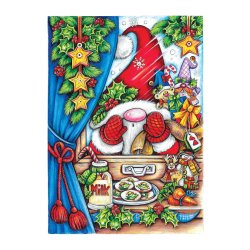 Christmas Gnomes - Coloring Book