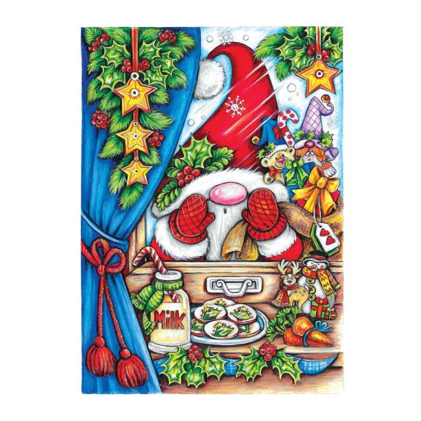 Christmas Gnomes - Coloring Book
