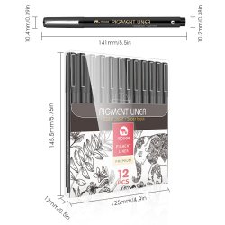 Mobee - Fineliners 12-Pak