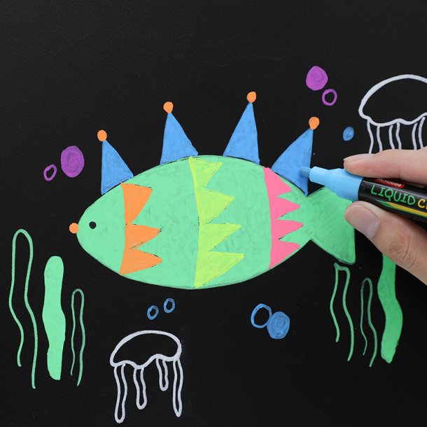 Mobee - Chalk markers Premium 12-Pak