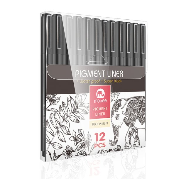 Mobee - Fineliners 12-Pak