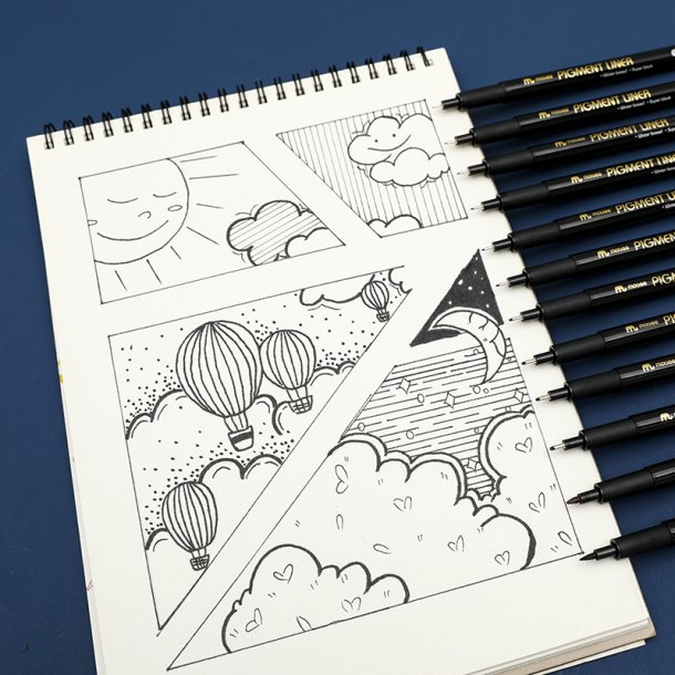 Mobee - Fineliners 12-Pak