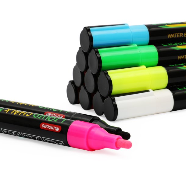 Mobee - Chalk markers Premium 12-Pak