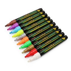 Mobee - Chalk markers Premium 12-Pak